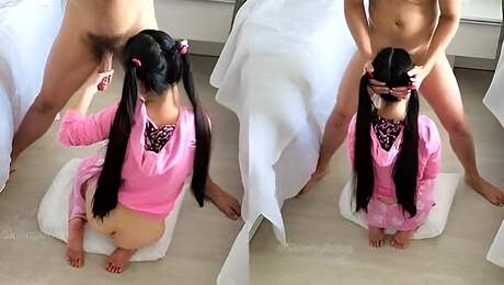 Sambapirno novinha linda praticando belo sexo com namorado da sua amiga - Tiny Asian Videos